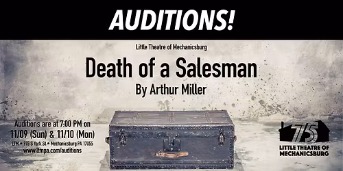 AUDITIONS:  "Death of a Salesman"