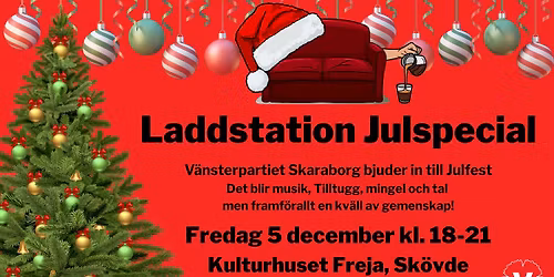 Julfest med V\u00e4nsterpartiet Skaraborg