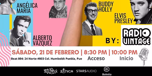 Rocanroleando \ud83d\udda4 Homenaje a los Pioneros del Rock por Radio Vintage en Beat 803