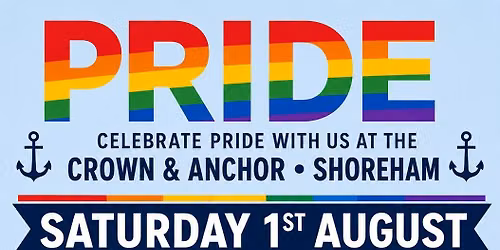 PRIDE PARTY at the Crown & Anchor - Everyone welcome!