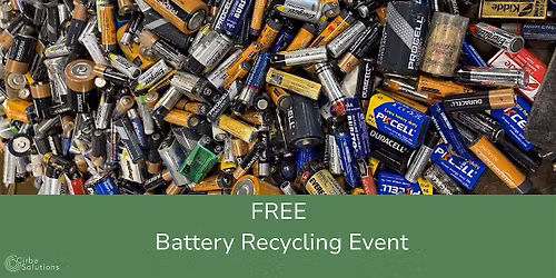Free Public Battery Recycling Day