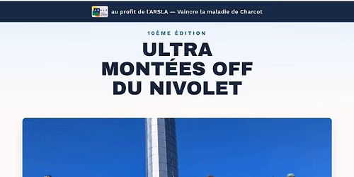 10\u00e8me \u00e9dition de l'Ultra Mont\u00e9es Off du Nivolet 