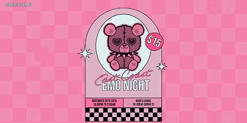 Emo Night PEI @ Baba’s Lounge 
