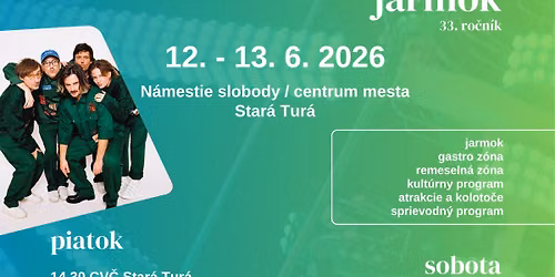 Staroturiansky jarmok 33. ro\u010dn\u00edk