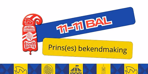 11-11 Bal Prins(es) bekendmaking