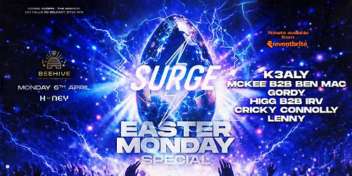 Easter Monday Special - Surge Events x Club Honey