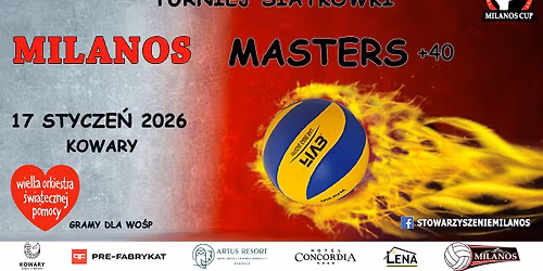 Turniej siatk\u00f3wki MILANOS Masters 40+
