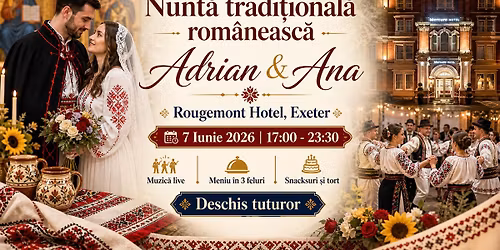 Romanian Traditional Wedding in Exeter