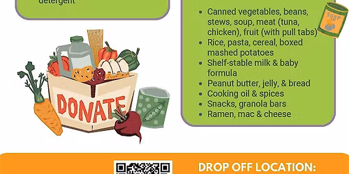 Green & Healthy Homes Initiative Food Drive