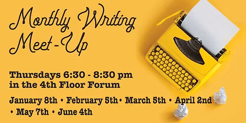 Monthly Writing Meet Up