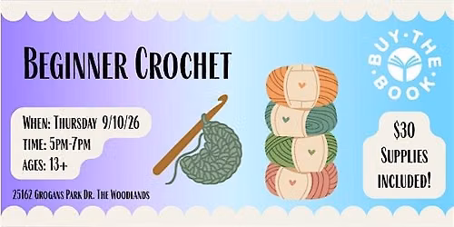 Beginner Crochet Class