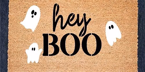 Spooky Steps: A Halloween doormat workshop