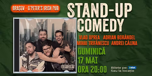 Bra\u0219ov | Stand-up Comedy cu Oprea, Bor\u00e2ndel, Trif\u0103nescu \u0219i C\u0103lina