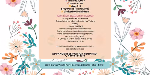 Easter Cookie Decorating Class