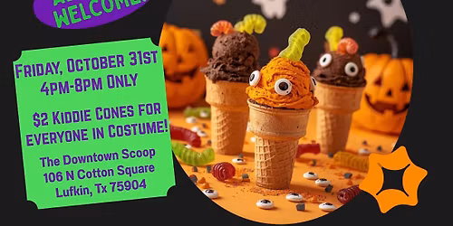 $2 Halloween Kiddie Cones