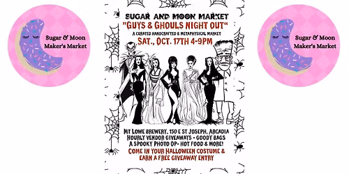 "Guys and Ghouls Night Out" Outdoor Night Market on Sat, October 17, 2026