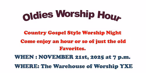 Oldie Worship Hour 