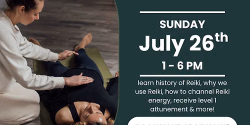 Level 1 Reiki Certification Class