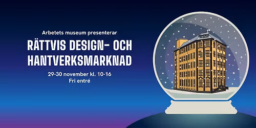 Rättvis design- och hantverksmarknad