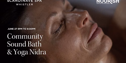 Community sound bath and Yoga Nidra
