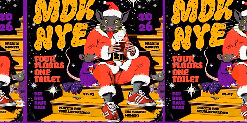 NYE @ MEDIKA - PSY, DUB, RAVE & BASS