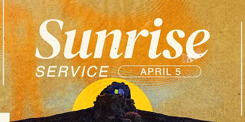 Easter Sunrise Service at Indian River Church