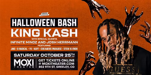 King Kash Halloween Bash @ Moxi Theater