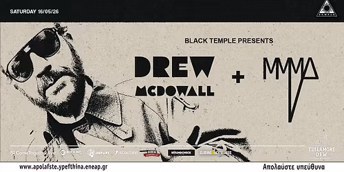 Drew McDowall (US) + MMM\u0394 - live at Black Temple !!!