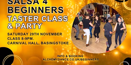Salsa 4 Beginners Taster Class and Salsa Party