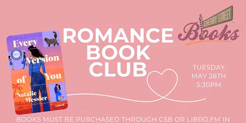 Romance Book Club: Discussing ~ Every Version of You