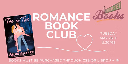 Romance Book Club: Discussing ~ Toe to Toe