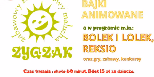 Wiosenno-Wielkanocny Zabawowy Klub Filmowy Malucha ZYGZAK dla RODZIN