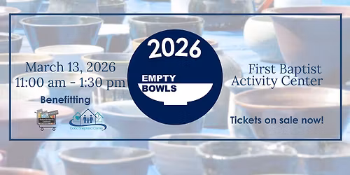 Empty Bowls 2026