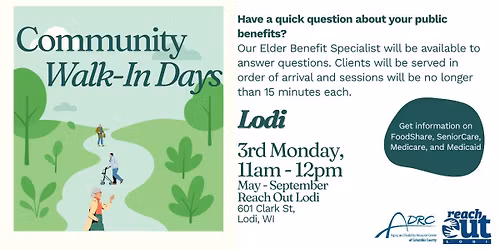 Lodi Community Walk-In Day