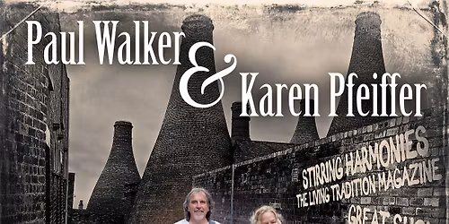 Paul Walker and Karen Pfeiffer at The Guernsey Folk Club