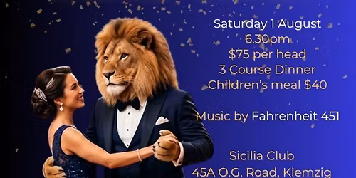Lions Charter Night Cabaret Fundraiser