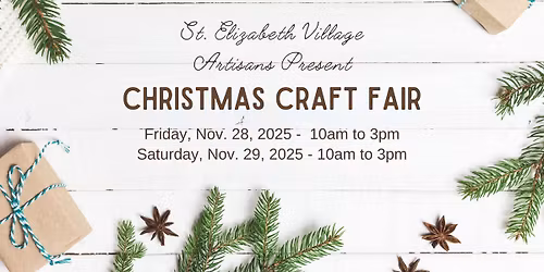 Christmas Craft Fair at St. Elizabeth Village