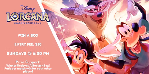 Lorcana \u2013 Win-a-Box Tournament