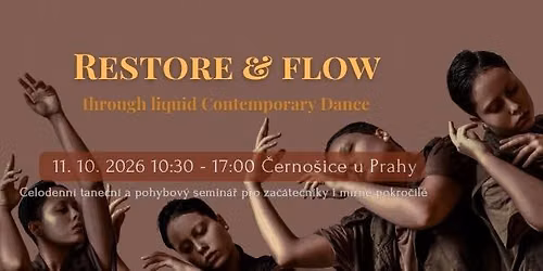 Restore & Flow \/ Liquid Contemporary Dance \/ Tane\u010dn\u00ed laborato\u0159