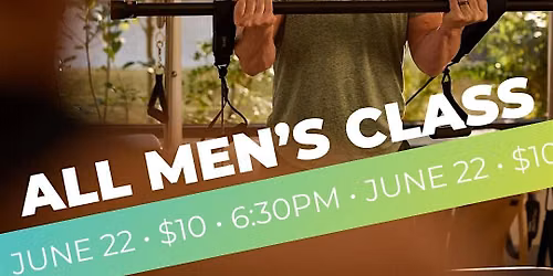 All Men\u2019s Reformer Pilates Class at BODYBAR Pilates