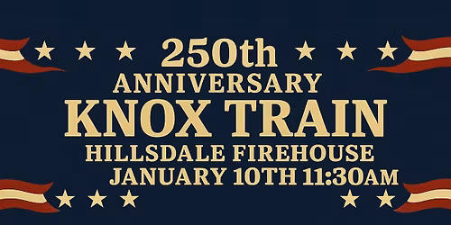 HILLSDALE KNOX TRAIN COMMEMORATION