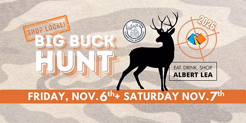 Big Buck Hunt Shopping Event - Albert Lea