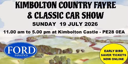 Kimbolton county fair and classic Car show