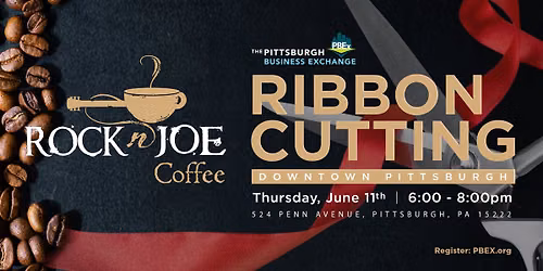 Rock 'n' Joe Coffee Ribbon Cutting