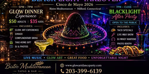 Blacklight Cinco De Mayo Taco Takeover