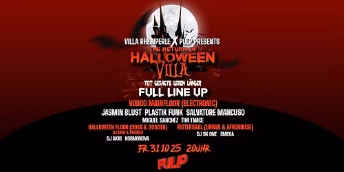 The Return Of The Halloween Villa