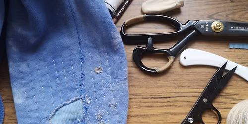 Textile Repair Session with Eva at our Warm Welcome Caf\u00e9