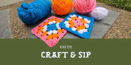Craft and Sip: Crochet Foundations