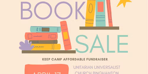 Used Book Sale- a Keep Camp Affordable fundraiser 