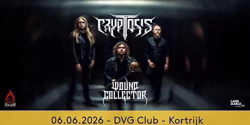Cryptosis + Wound Collector @ DVG Club, Kortrijk